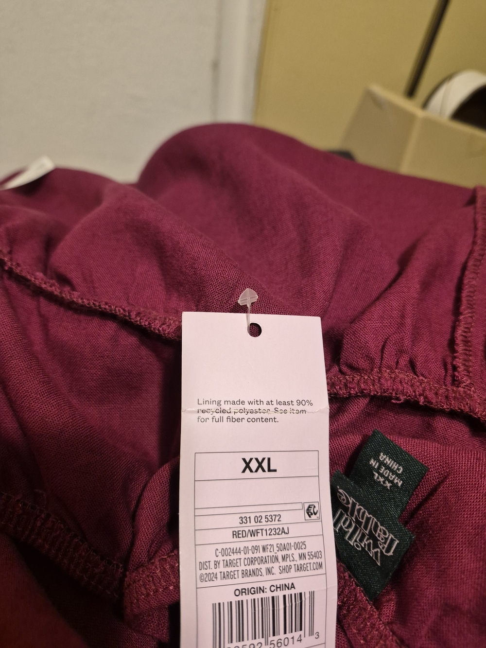 Wild Fable Women' Burgundy/Wine Crop Top with Tag Size XXL - Picture 15 of 15